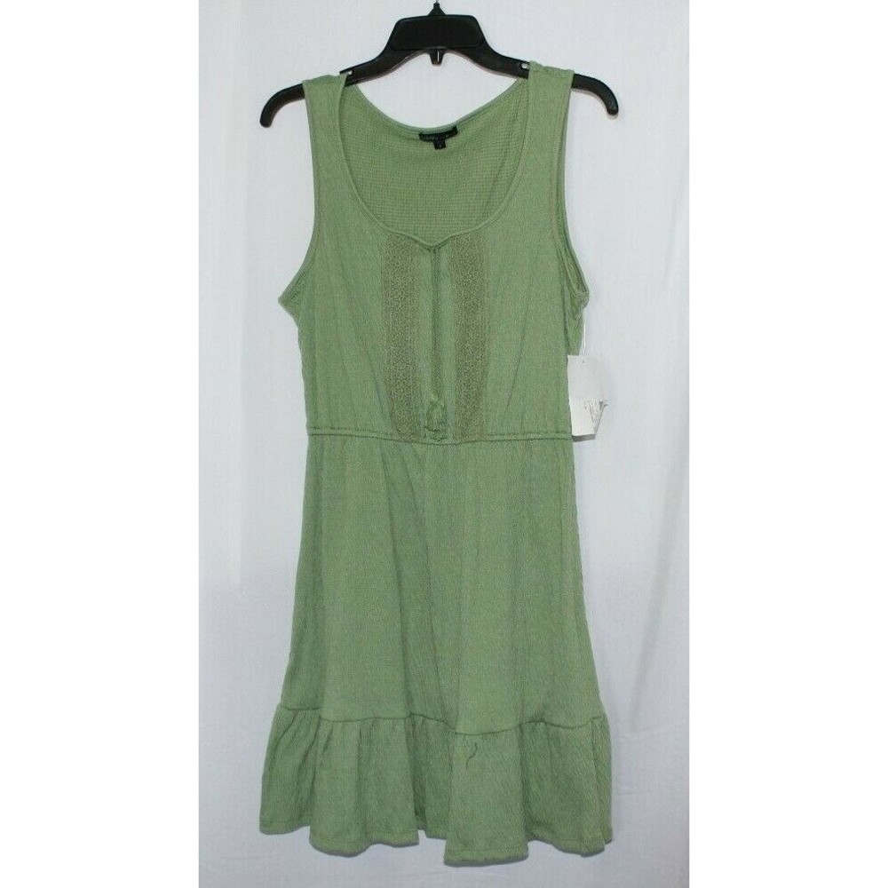 Bebop Women's Juniors Misses Casual Dress Size XS Color Avocado